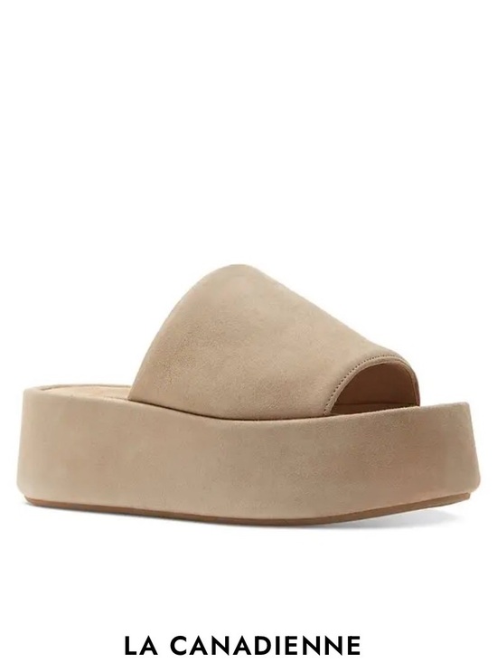 La CANADIENNE Shoes - La CANADIENNE Kyrie platform slide